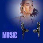 Wholesale Hook Style Wireless Sports Bluetooth Stereo Headset (Red)